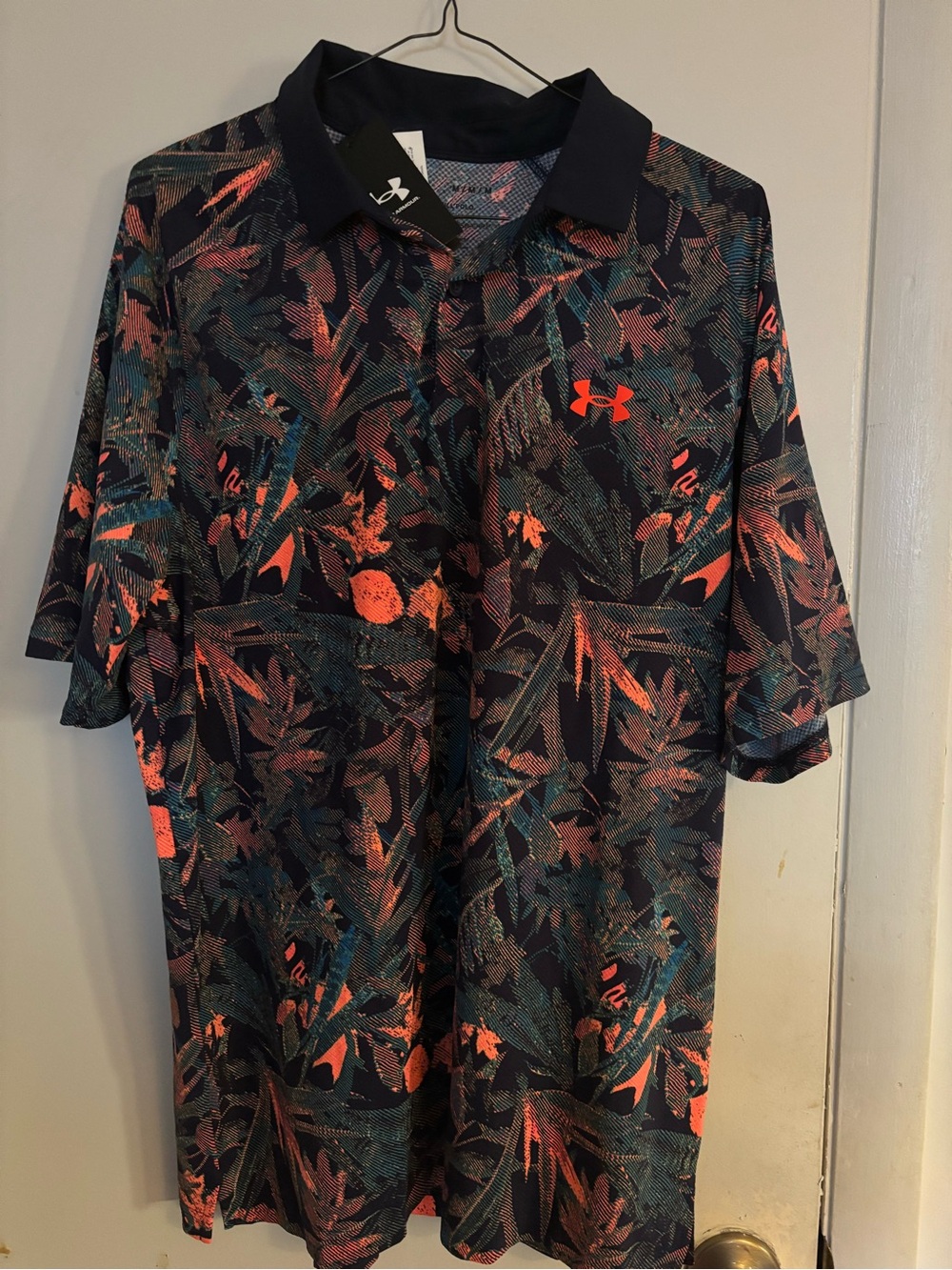 Under Armour multicoloured polo shirt, Size M